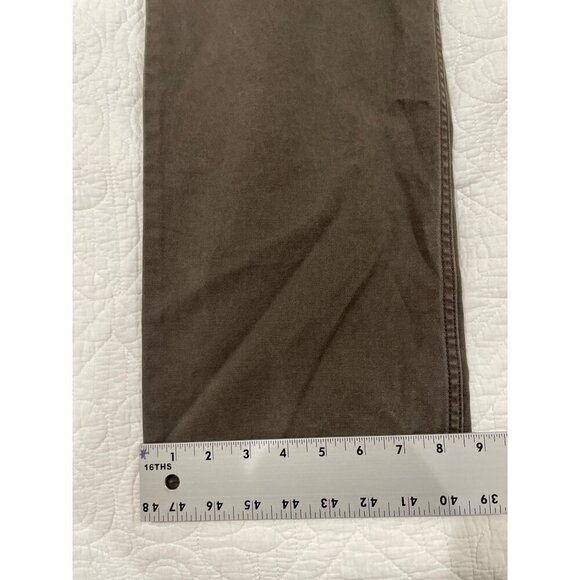 Carhartt Men' 38x30 cargo relaxed fit color dark khaki pants - Picture 9 of 9